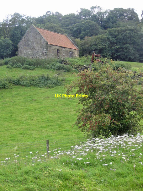 Photo 6"x4" Hillside barn Green End\/NZ8203 c2011