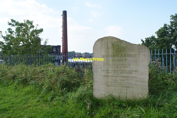 Photo 6"x4" Wellington street viaduct Bury\/SD8010 c2011