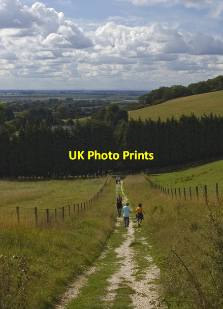 Photo 6"x4" Towards Woo Dale Farm Brantingham c2011