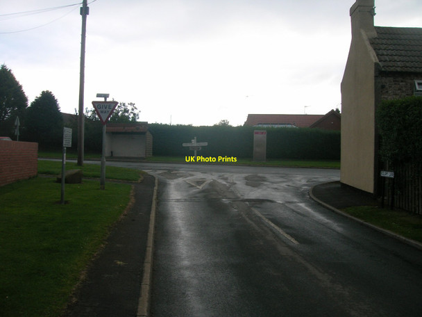 Photo 6"x4" Junction of Bolam Lane with High Street, Bempton Buckton\/TA1872 c2011