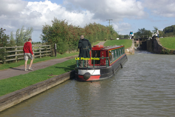 Photo 6"x4" Seend Bottom Lock, Kennet & Avon Canal  Seend Head c2011