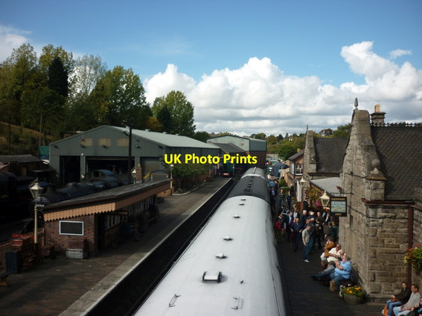 Photo 6"x4" Waiting for the off at Bridgnorth Train Station Bridgnorth c2011