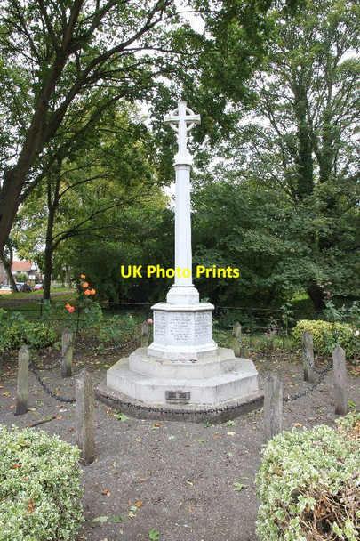 Photo 6"x4" Steventon War Memorial Milton Heights c2011