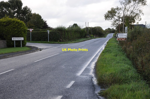 Photo 6"x4" The A4075 at Whitehill Carew Newton c2011