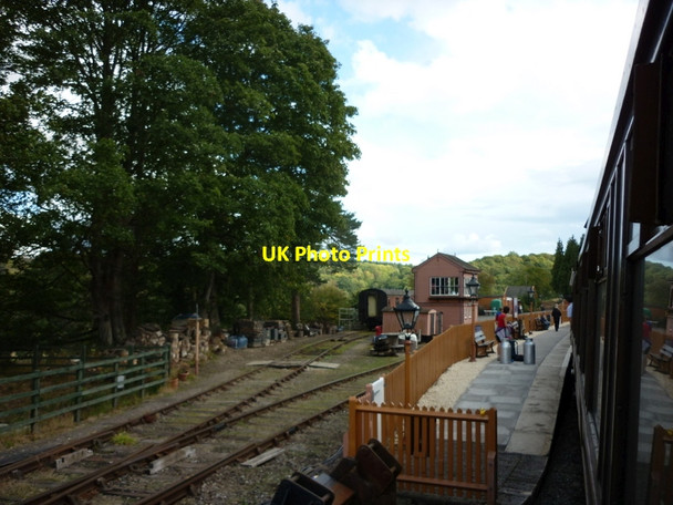 Photo 6"x4" Entering Arley Station Upper Arley c2011