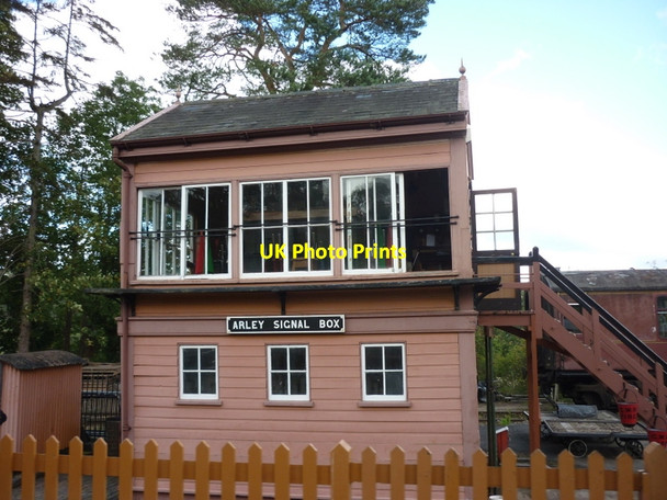 Photo 6"x4" Arley Signal Box Upper Arley c2011