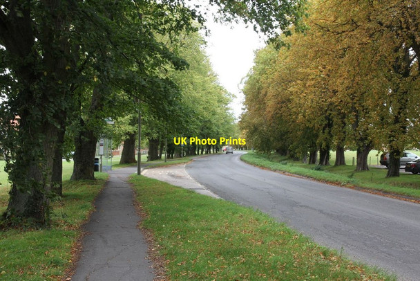 Photo 6"x4" High Street through the green Milton\/SU4892 c2011