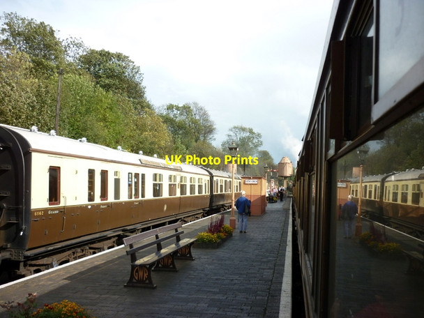 Photo 6"x4" Leaving Bewdley Station Bewdley\/SO7875 c2011