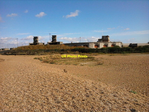 Photo 6"x4" Landguard Fort The Port of Felixstowe c2011
