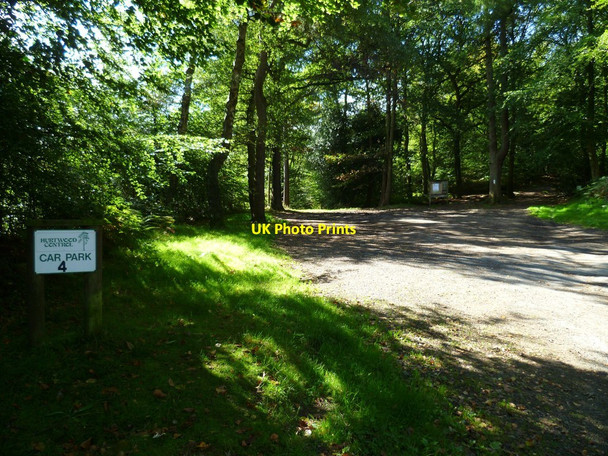 Photo 6"x4" Hurtwood Control Car Park number 4 Peaslake c2011