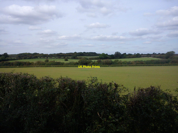 Photo 6"x4" Fields near Moulsoe Old Wood Wharley End c2011