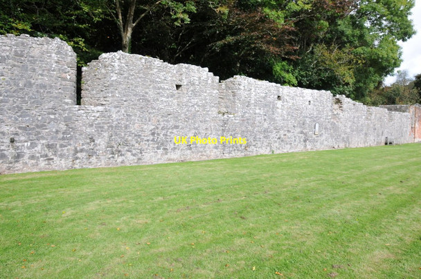 Photo 6"x4" Remains of a grain barn Lamphey c2011