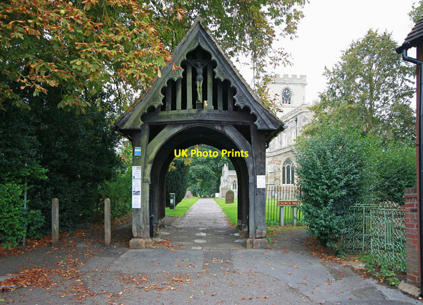 Photo 6"x4" All Saints, Wing - Lychgate Wing\/SP8822 c2011