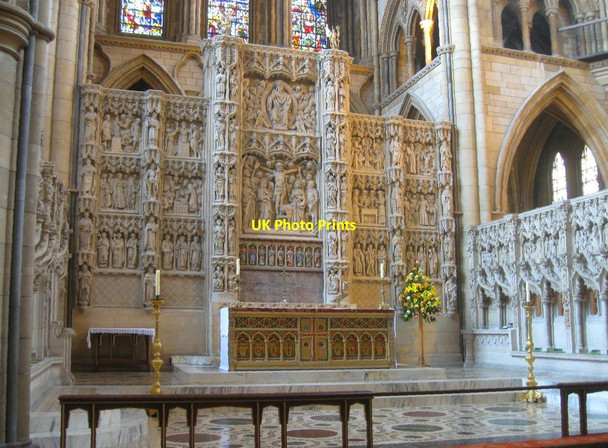 Photo 6"x4" Interior of Truro Cathedral,  Cornwall Truro c2011