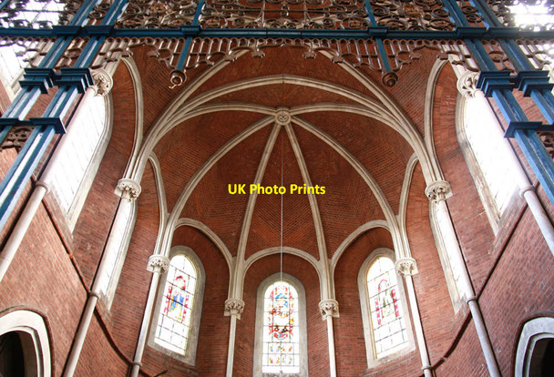 Photo 6"x4" St Chad, Dunloe Street, E2 - Apse roof London c2011