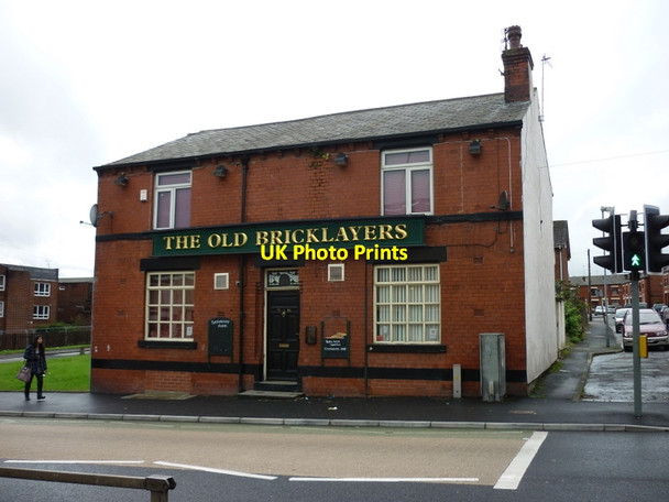 Photo 6"x4" The Old Bricklayers on Whitworth Street, Rochdale Rochdale c2011