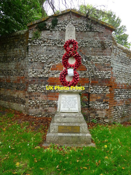 Photo 6"x4" Collingbourne Kingston - War Memorial Aughton\/SU2356 c2011