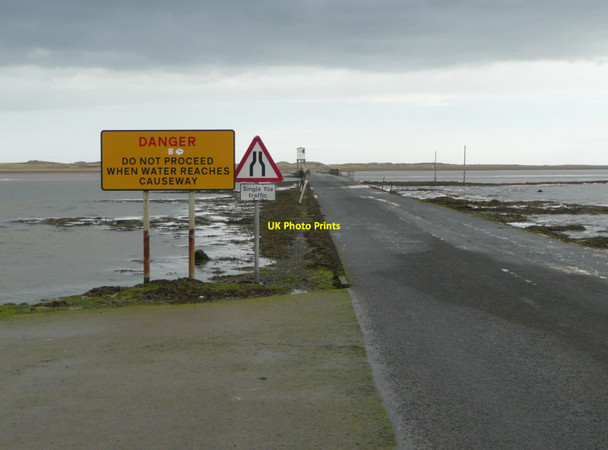 Photo 6"x4" The Causeway to Holy Island Beal\/NU0642 c2011