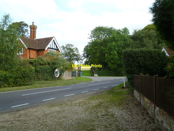 Photo 6"x4" Footpath reaches Smithwood Common Road from the west Rowly c2011
