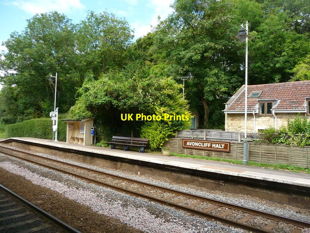 Photo 6"x4" Avoncliff - Avoncliff Halt Bradford-On-Avon c2011