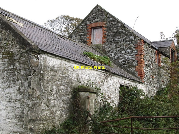 Photo 6"x4" Derelict farm buildings on the Ballyedock Road Ardglass c2011