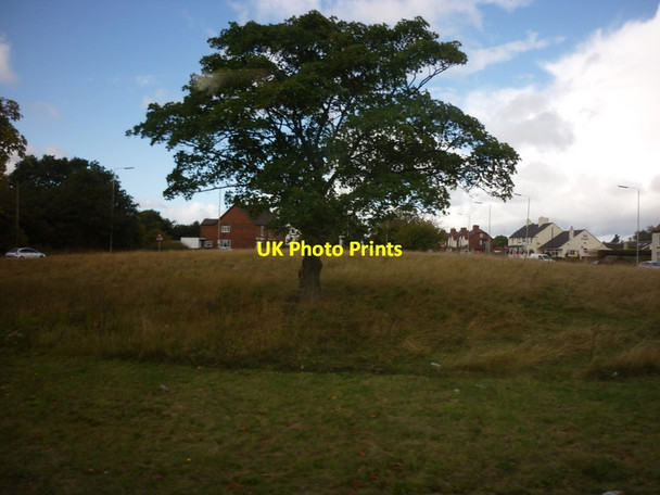 Photo 6"x4" A roundabout on the A5 Watling Street and the A542 Brownhills\/SK0405 c2011