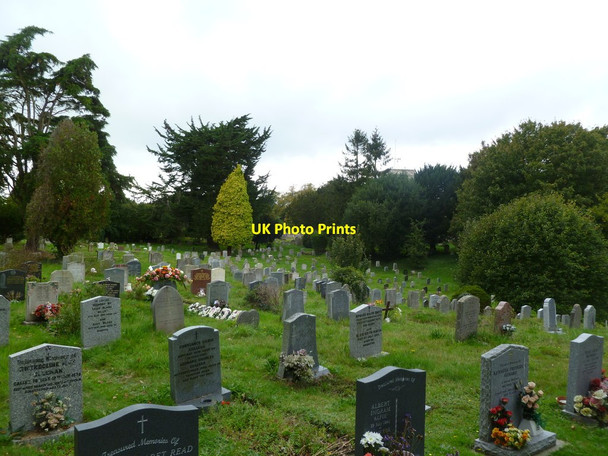 Photo 6"x4" Fawley, churchyard Fawley\/SU4503 c2011