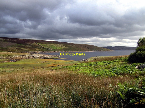 Photo 6"x4" North-west end of Grimwith Reservoir Hebden c2011