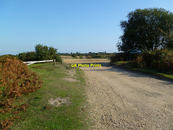 Photo 6"x4" Blackwell Common Car Park Blackfield c2011