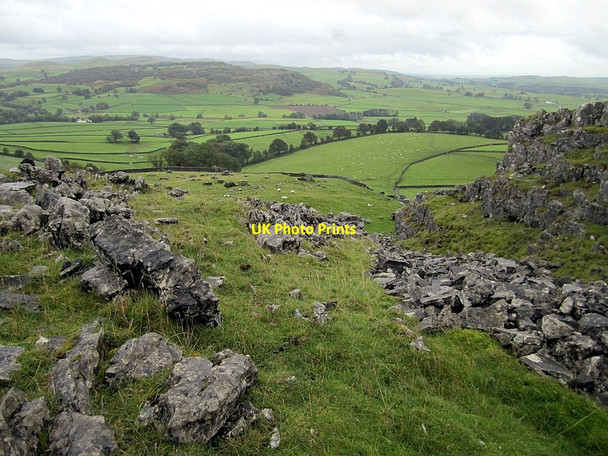 Photo 6"x4" Rocky gully south-east of Norber Austwick c2011