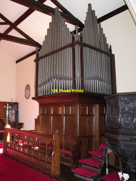 Photo 6"x4" Organ in SS Peter & Paul Church, Kettlethorpe Kettlethorpe\/SK8475 c2011