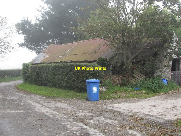 Photo 6"x4" Traditional tin roofed farm building on the Castlescreen Road Downpatrick c2011