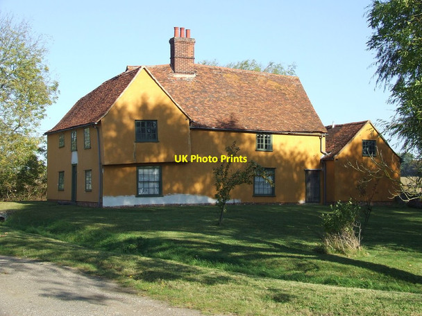 Photo 6"x4" Slough Farm Stackyard Green c2011
