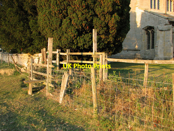 Photo 6"x4" Double stile by Asgarby St Andrew's church Asgarby\/TF1145 c2011