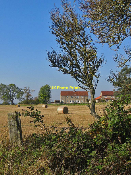 Photo 6"x4" Baled straw, Appleton-le-Moors Appleton-le-Moors c2011