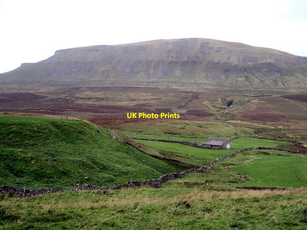 Photo 6"x4" Blishmire House below Pen-y-ghent Brackenbottom c2011