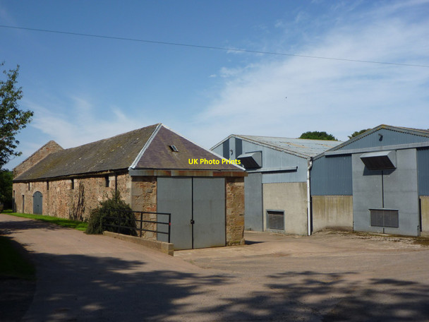 Photo 6"x4" Rural East Lothian : Old and New Sheds at Woodhall Spott\/NT6775 c2011