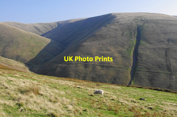 Photo 6"x4" View SE from Bram Rigg Howgill\/SD6396 c2011