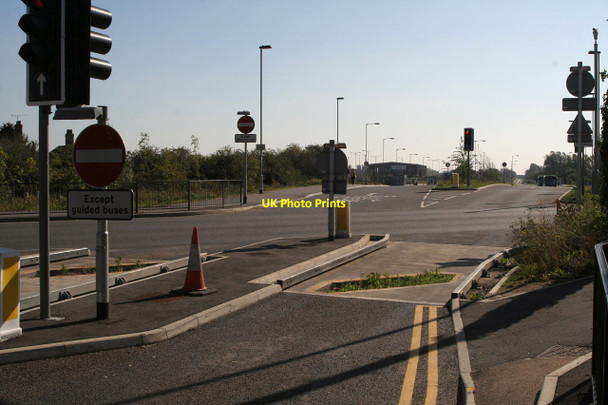 Photo 6"x4" Busway at St Ives St Ives\/TL3072 c2011