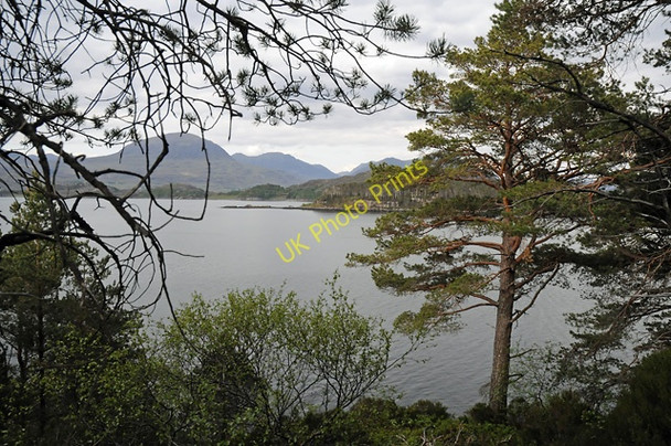 Photo 6"x4" Loch Shieldaig and Shieldaig Island Shieldaig\/Sildeag c2008