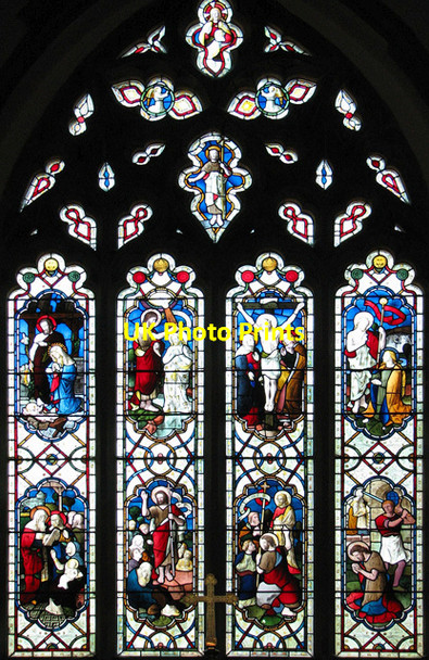 Photo 6"x4" St John the Baptist's church in Saxmundham Saxmundham c2011