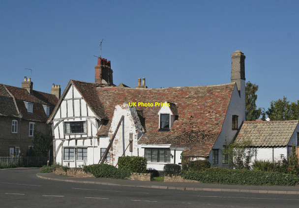 Photo 6"x4" No.1, The Green, Houghton St Ives\/TL3072 c2011