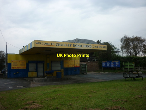 Photo 6"x4" The Chorley Road hand car wash Cooper Turning c2011