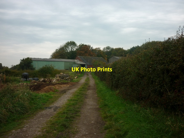 Photo 6"x4" Farm buildings at Brinsop Hall Cooper Turning c2011