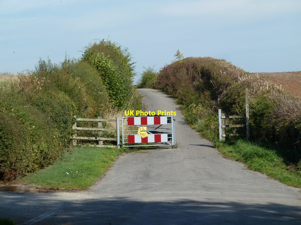 Photo 6"x4" Track to Shirebrook Shirebrook c2011
