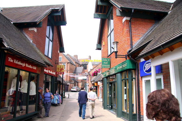 Photo 6"x4" Footpath to St John's Street Ashbourne\/SK1846 c2011