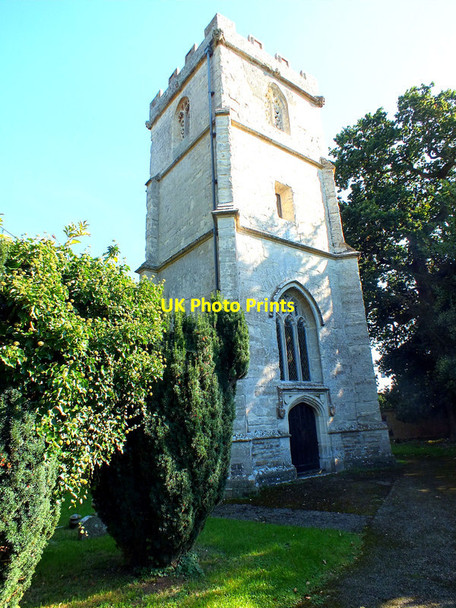 Photo 6"x4" Church of St Nicholas, Manston- the tower Manston\/ST8115 c2011