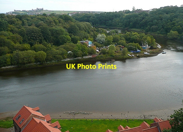 Photo 6"x4" View from Larpool viaduct Whitby\/NZ8910 c2011