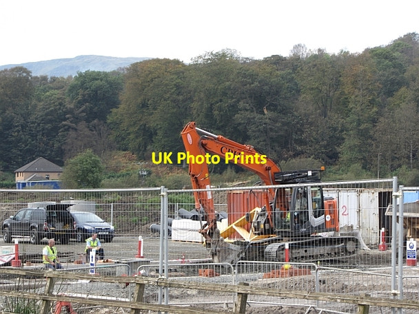 Photo 6"x4" Building site, Stirling Road Kilsyth c2011