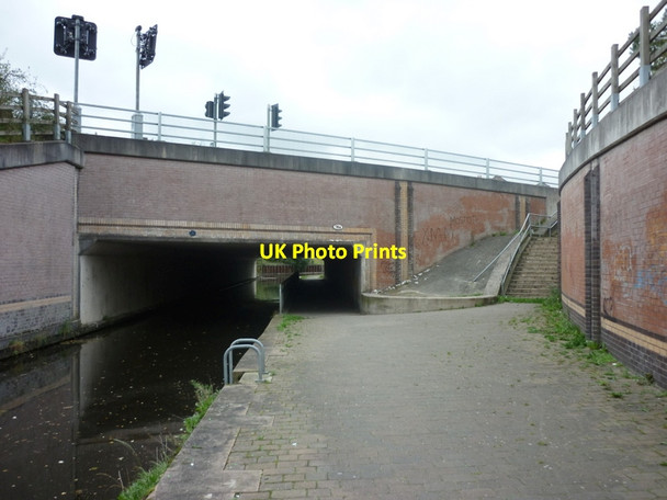 Photo 6"x4" Bridge #76, A663, Broadway, Rochdale Canal Failsworth c2011